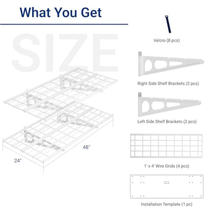 2 Pack 2x4ft 24 (2 Count)