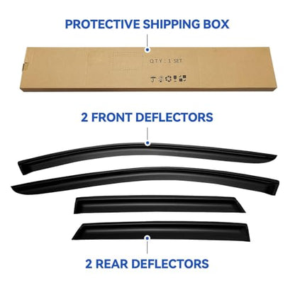 Window Visors Rain Guards for 2007