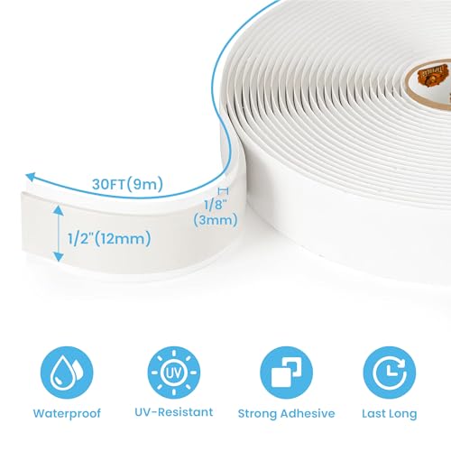 Butyl Tape White 1 (30 Foot)
