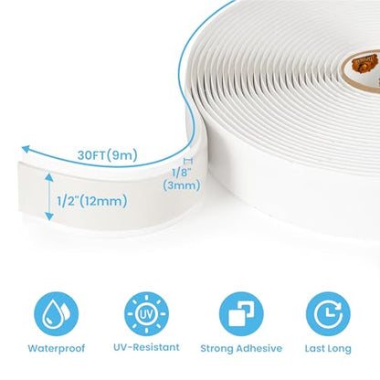 Butyl Tape White 1 (30 Foot)