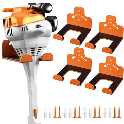 Garage Storage Trimmer Rack