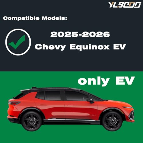Window Visors Rain Guard Compatible with Equinox EV 2025 2026 (4 Count)
