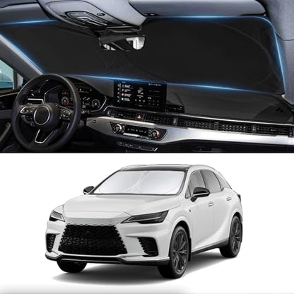 Custom Fit Lexus RX Windshield Sunshade for 2023