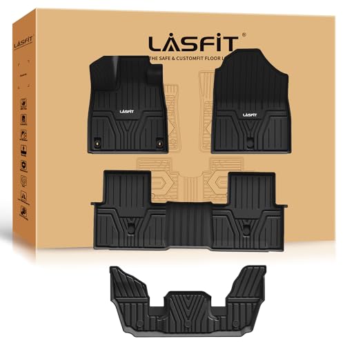 All Weather Floor Mats for Honda Pilot 2023