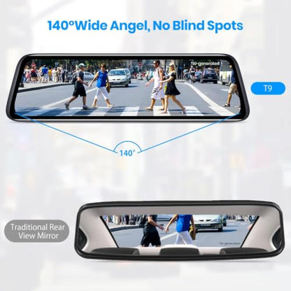 OEM Rear View Mirror Camera with 9.35''1080P Monitor