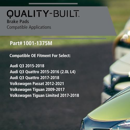 Front Semi Metallic Brake Pads