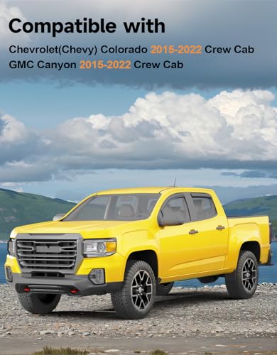 Window Visors Rain Guards for 2015 (4 Count)