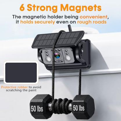 1080P Wireless Backup Camera Magnetic