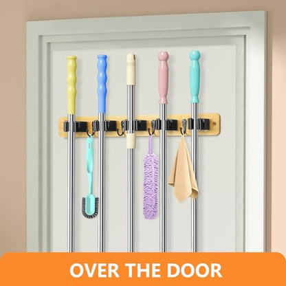 Broom Holder Wall Mount