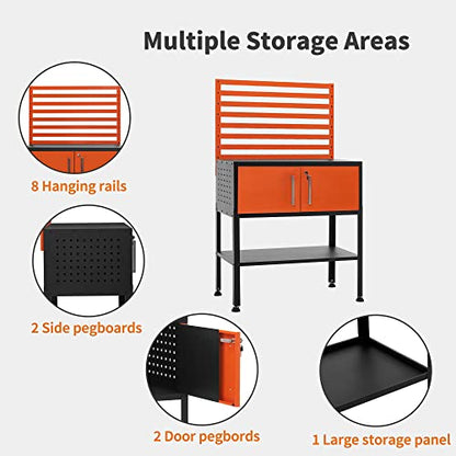 Metal Workbench for Garage