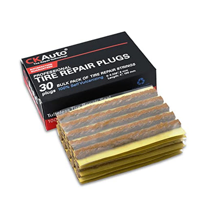 30 pcs 4" Brown Tire Repair Strings Tire Repair Plugs
