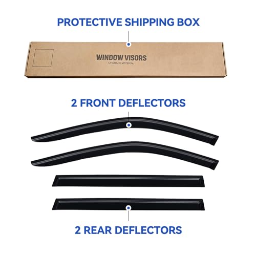 Window Visors Rain Guards for 2024