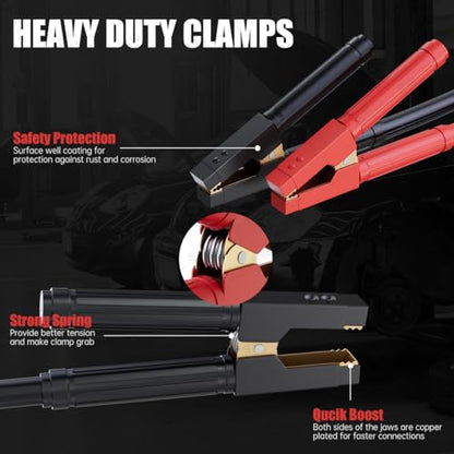 Heavy Duty Jumper Cables for Car Battery