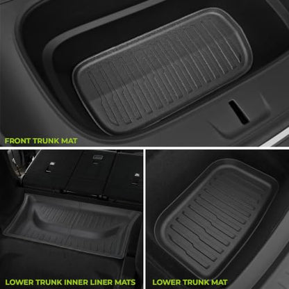 Floor Mats for 2025 2026 Tesla Model Y Juniper Accessories
