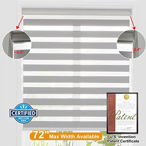 Cordless Zebra Blinds for Windows