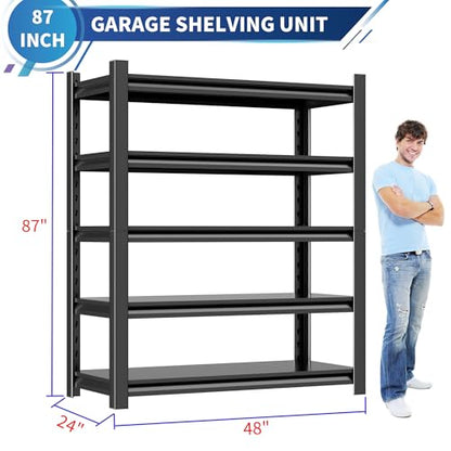 48" W Garage Shelving Unit