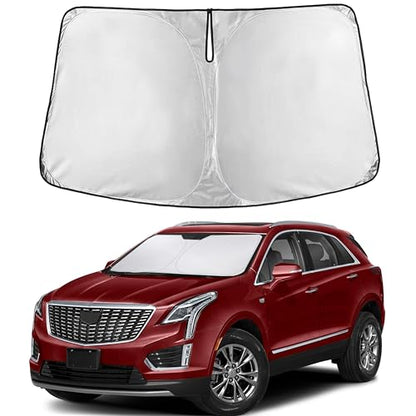 Windshield Sunshade Compatible for Cadillac XT5 2017