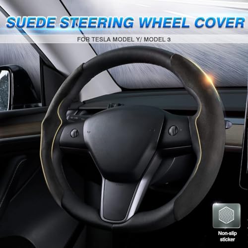 Custom Fit for Tesla Steering Wheel Cover