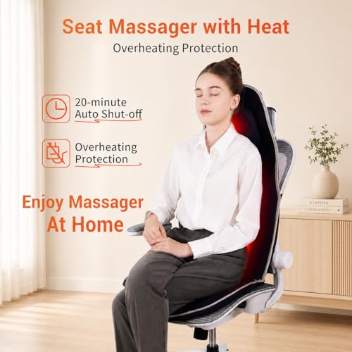 Back Massager for Chair with Heat