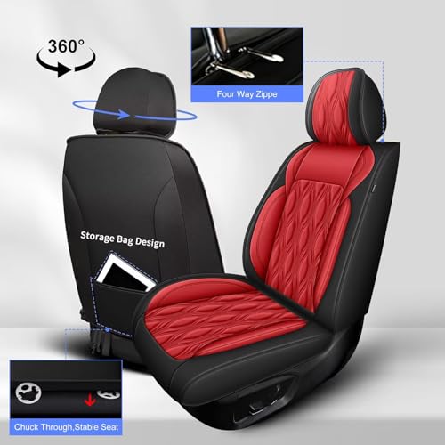 Full Set Waterproof Leather Seat Covers for Toyota Corolla 2000