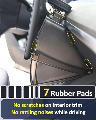 Hidden Under Screen Storage for Tesla Model Y Model 3 Accessories 2020