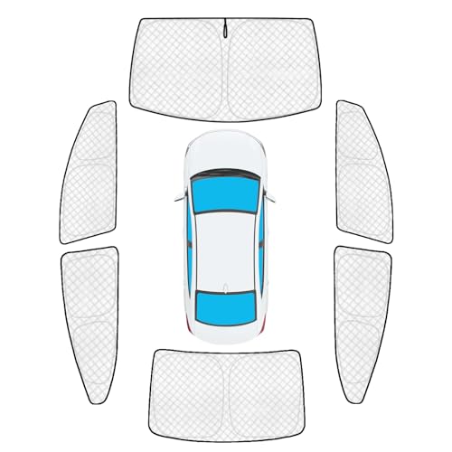 6pcs Thicken Sun Shades Custom for Hyundai Elantra Sedan 2017 (6 Count)