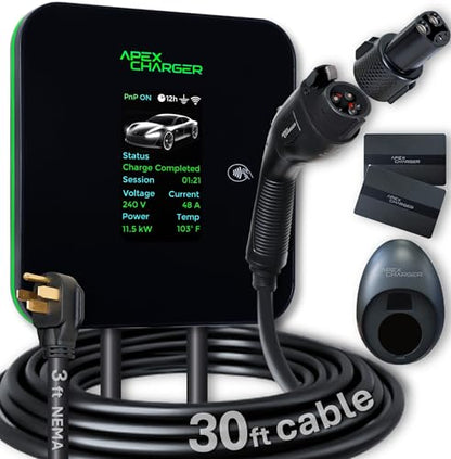 MACH 2 Fast Level 2 EV Charger 48 amp Garage