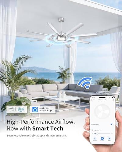 72 Inch Ceiling Fan with Light