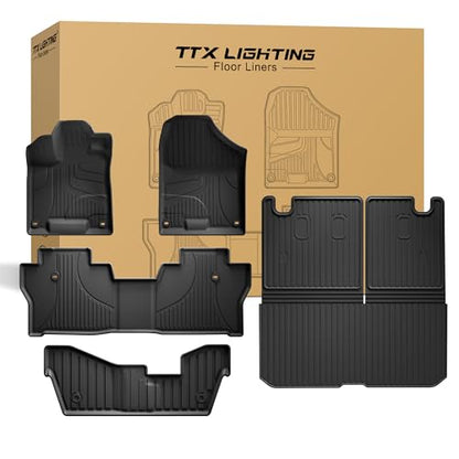 Floor Mats Fit for Honda Pilot 8 Seats 2016