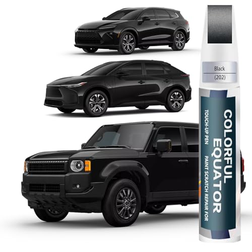 202 Black Car Touch Up Paint for Toyota OEM Color Match