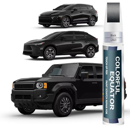 202 Black Car Touch Up Paint for Toyota OEM Color Match