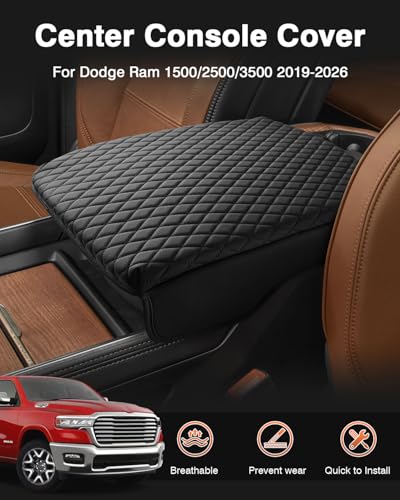Center Console Cover for Dodge Ram 1500 2026 2025