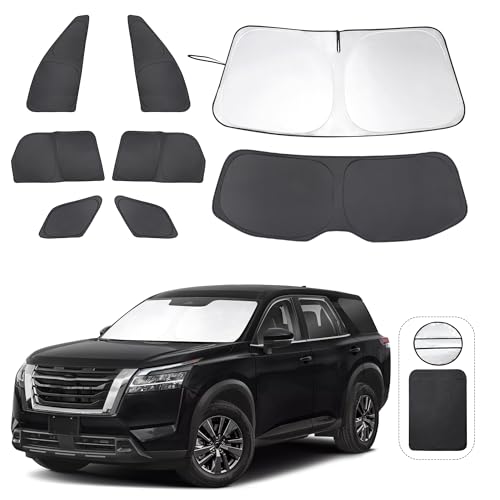 Window Shades for Nissan Pathfinder 2022 (8 Count)