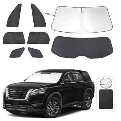 Window Shades for Nissan Pathfinder 2022 (8 Count)