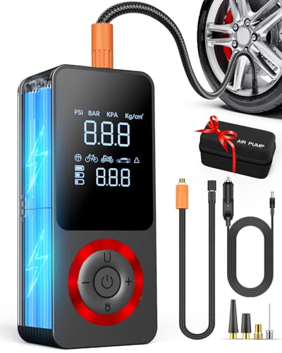 Cordless Tire Inflator Portable Air Compressor
