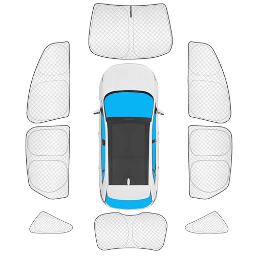 8pcs Thicken Full Window Sun Shade for Ford Edge Accessories 2015