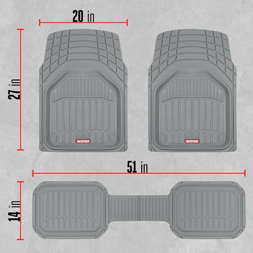 FlexTough Defender Floor Mats for Cars & TrunkShield Trunk Mat Set