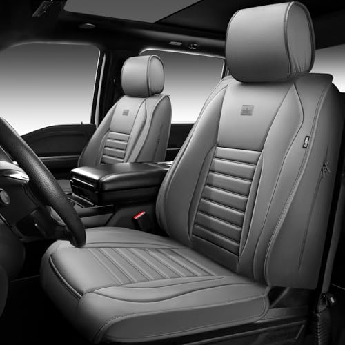 Nappa Leather Car Seat Covers Front Seats