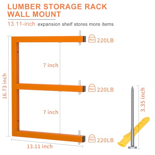 Lumber Rack Wall (6 Count)