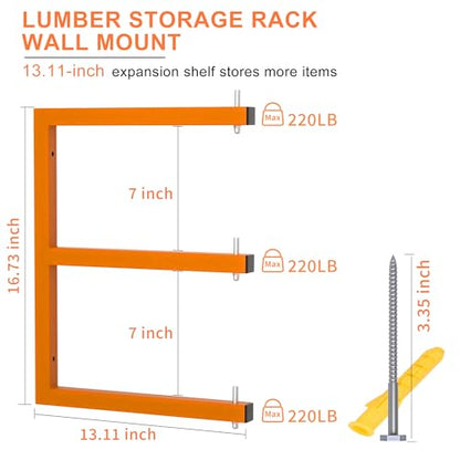 Lumber Rack Wall (6 Count)
