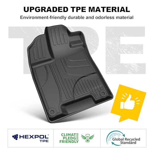 Floor Mats Fit for Honda Pilot 8 Seats 2016