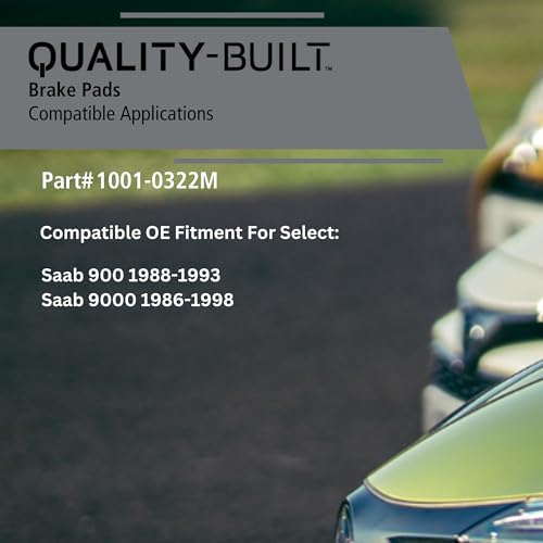 Rear Semi Metallic Brake Pads