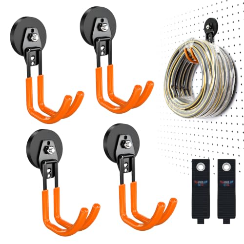 Heavy Duty Magnetic Hooks (4 Count)