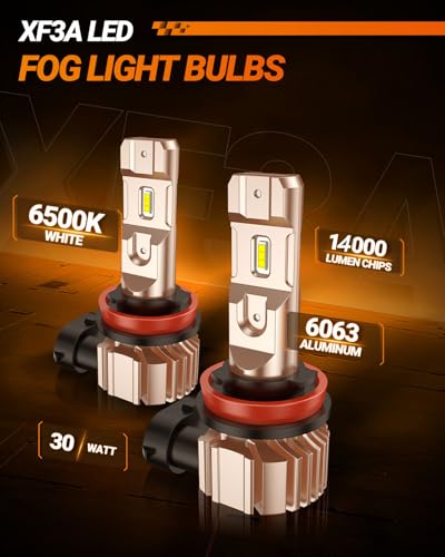 H11 LED Fog Light Bulbs or DRL (2 Count)