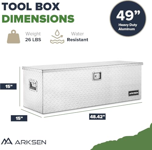 49" x 15" x 15" Truck Bed Tool Box