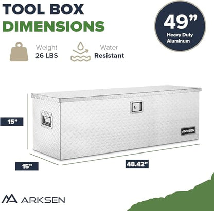 49" x 15" x 15" Truck Bed Tool Box
