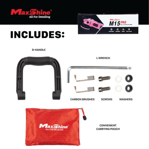 M15 Pro Dual Action Polisher Pink