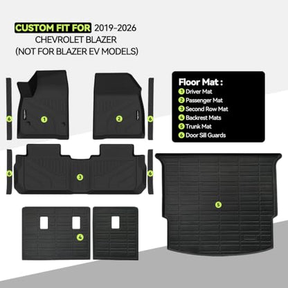 Floor Mat Set for 2019