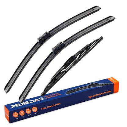 3 Replacement Wiper Blades For Chevy Bolt EV 2017