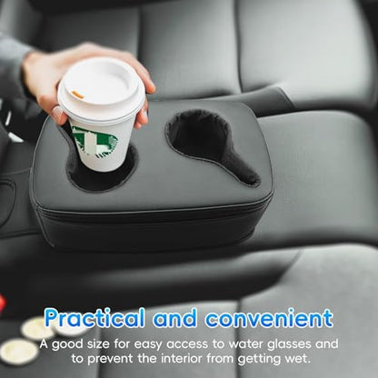 Automotive Cup Holders Tray Car Drink Holder SUV Back Seat Organizer Accessories Couch Cup Holder Tray Pillow Small